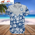 Indianapolis Colts Beachside Serene Tropical Palms - Adult & Kids T-Shirts, Sweatshirts & Hoodies apparel design preview 1