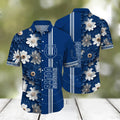 Indianapolis Colts Blue Hawaiian Tropical Design - Adult & Kids T-Shirts, Sweatshirts & Hoodies apparel design preview 1