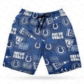 Indianapolis Colts Hawaiian Gridiron Majesty 264740 - Adult & Kids T-Shirts, Sweatshirts & Hoodies apparel design preview 1