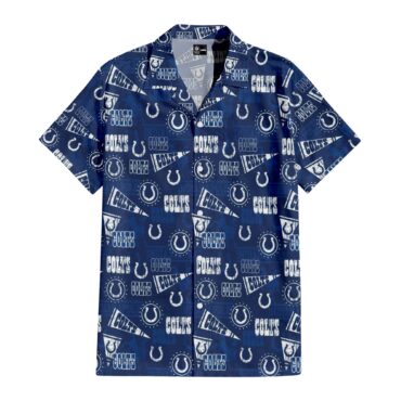Indianapolis Colts Gridiron Majesty Hawaiian - Adult & Kids T-Shirts, Sweatshirts & Hoodies apparel design preview 1