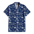 Indianapolis Colts Gridiron Majesty Hawaiian - Adult & Kids T-Shirts, Sweatshirts & Hoodies apparel design preview 1