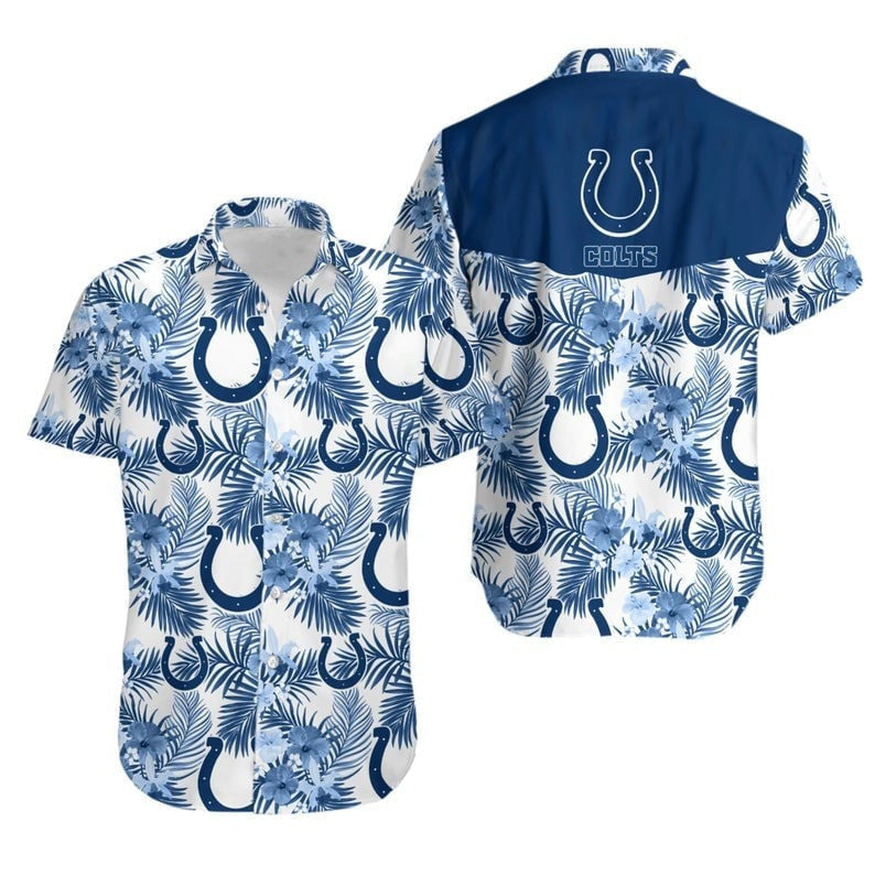 Indianapolis Colts Hawaiian Sunset Wave Paradise - Adult & Kids T-Shirts, Sweatshirts & Hoodies apparel design preview 1