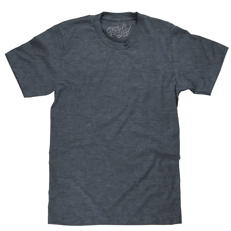 Indigo Black Heather Blank - Adult & Kids T-Shirts, Sweatshirts & Hoodies apparel design preview 1