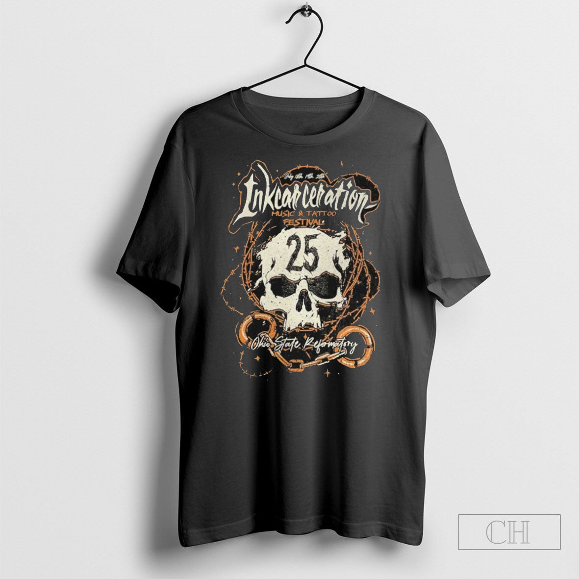 Inkcarceration Mansfield Oh 25 To Life On July 18th - Adult & Kids T-Shirts, Sweatshirts & Hoodies apparel design preview 1