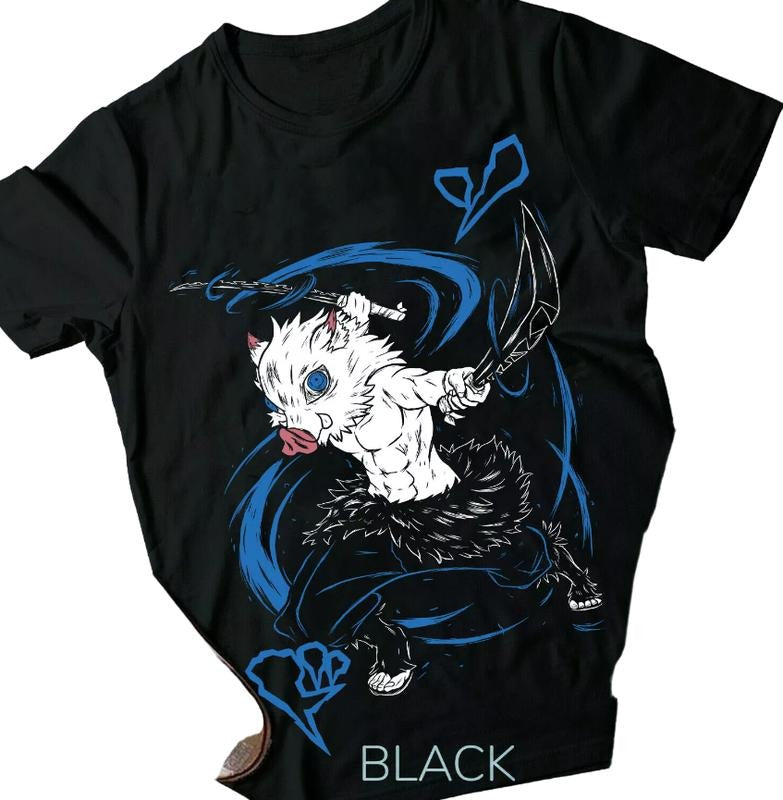 Inosuke Hashibira Manga All Size - Adult & Kids T-Shirts, Sweatshirts & Hoodies apparel design preview 1