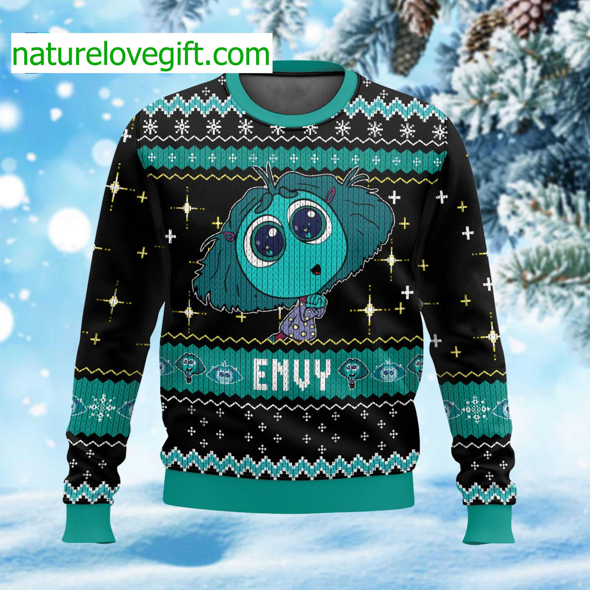 Inside Out – Joy Ugly Christmas Sweater - Holiday Gift product image