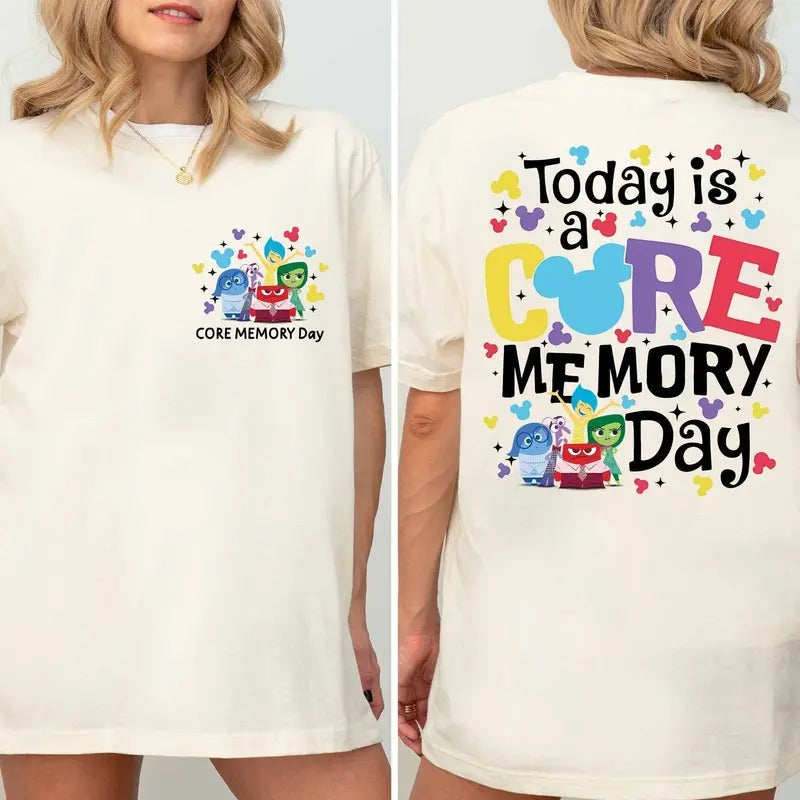 Inside Out Today Is Core Memory Day Mental Health - Adult & Kids T-Shirts, Sweatshirts & Hoodies apparel design preview 1