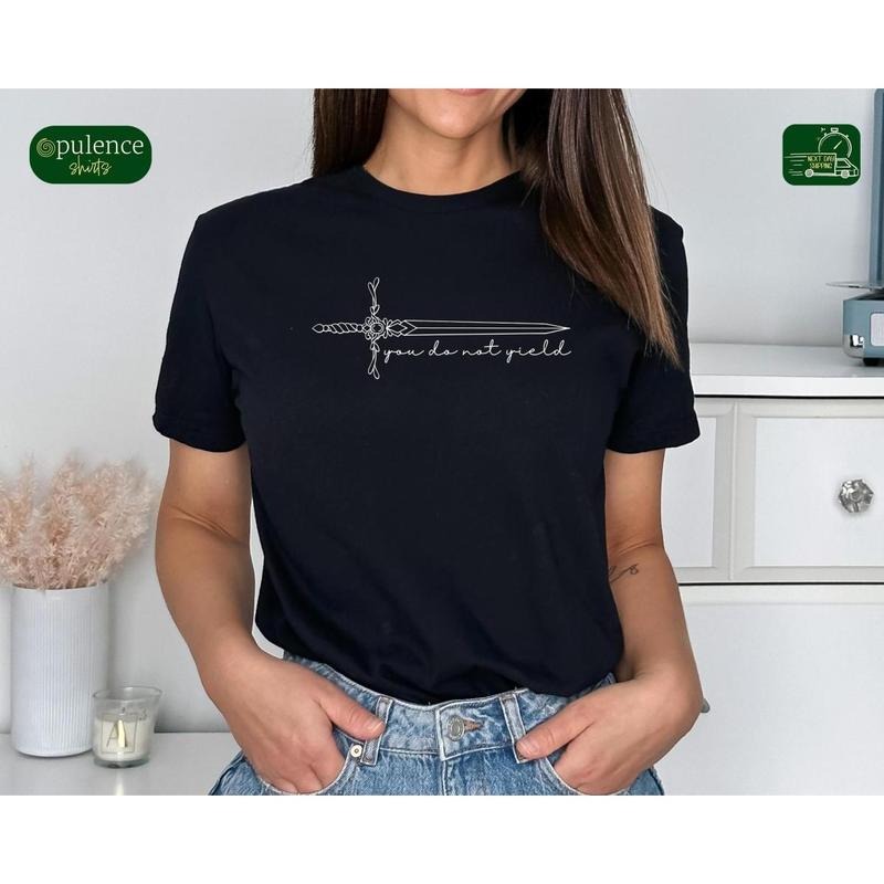 Inspirational You Do Not Yield Motivational Quote - Adult & Kids T-Shirts, Sweatshirts & Hoodies apparel design preview 1