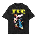 Invincible Atom Eve Attack Wash Casual Essential - Adult & Kids T-Shirts, Sweatshirts & Hoodies apparel design preview 1
