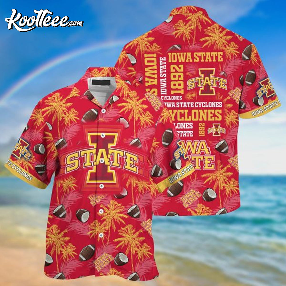 Iowa State Cyclones 1892 Hawaiian and Shorts - Adult & Kids T-Shirts, Sweatshirts & Hoodies apparel design preview 1