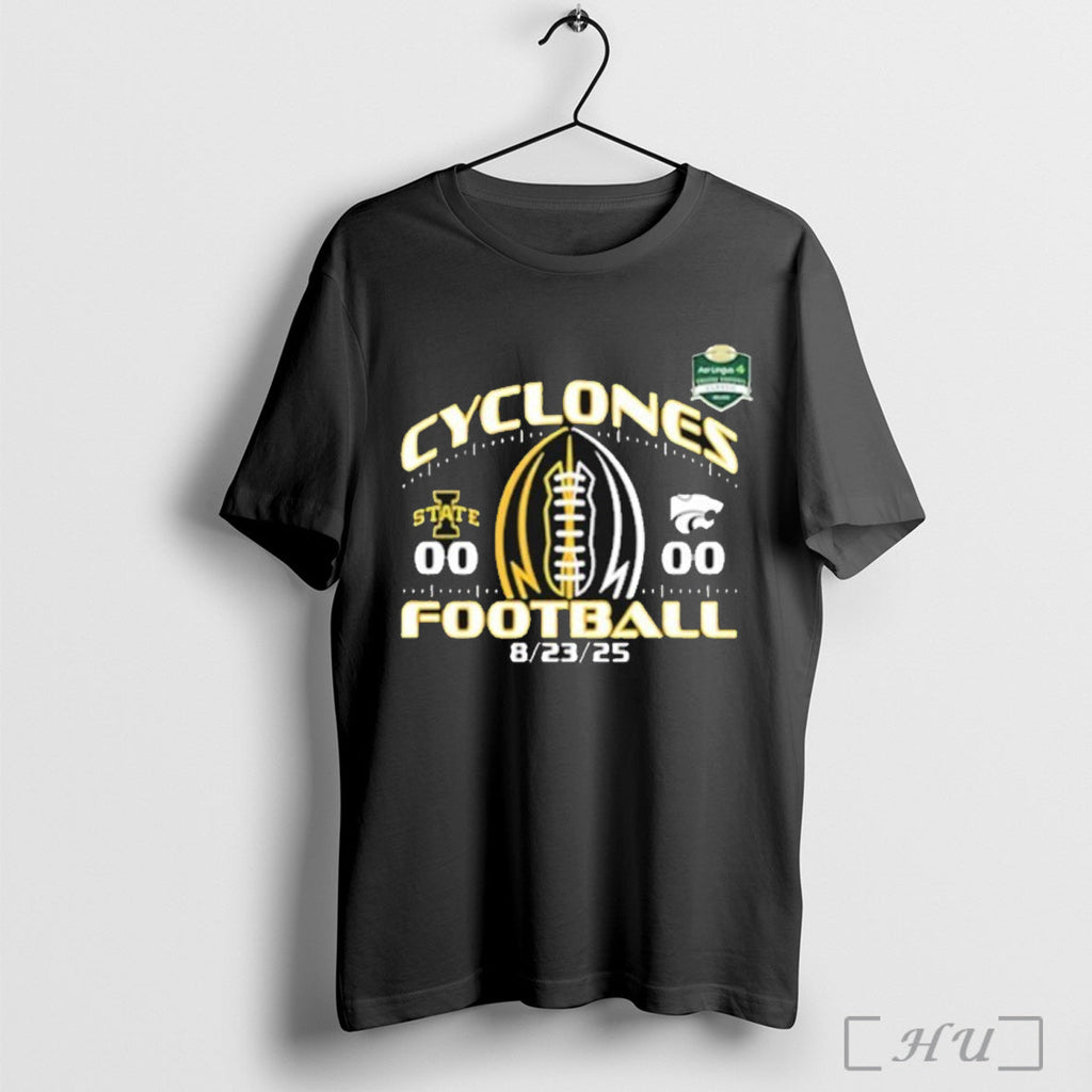 Iowa State Cyclones Football Beat Kansas Wildcats - Adult & Kids T-Shirts, Sweatshirts & Hoodies apparel design preview 1