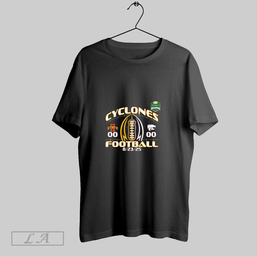 Iowa State Cyclones Football Beat Kansas Score 2025 - Adult & Kids T-Shirts, Sweatshirts & Hoodies apparel design preview 1