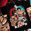 Ippo Vs Baki S 4XL Kamogawa Boxing Gym Anime Sport - Adult & Kids T-Shirts, Sweatshirts & Hoodies apparel design preview 1