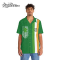 Irish At Heart Lucky Four Leaf Clover, Hawaiian - Adult & Kids T-Shirts, Sweatshirts & Hoodies apparel design preview 1