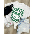 'Irish Eyes Are Smiling' Shamrock Check St Patrick'S - Adult & Kids T-Shirts, Sweatshirts & Hoodies apparel design preview 1