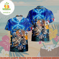 Iron Maiden Hawaiian Beach Shorts with Multiple - Adult & Kids T-Shirts, Sweatshirts & Hoodies apparel design preview 1