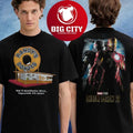 Iron Man 2 X Freak's Store Randy's Donuts Two Sided - Adult & Kids T-Shirts, Sweatshirts & Hoodies apparel design preview 1
