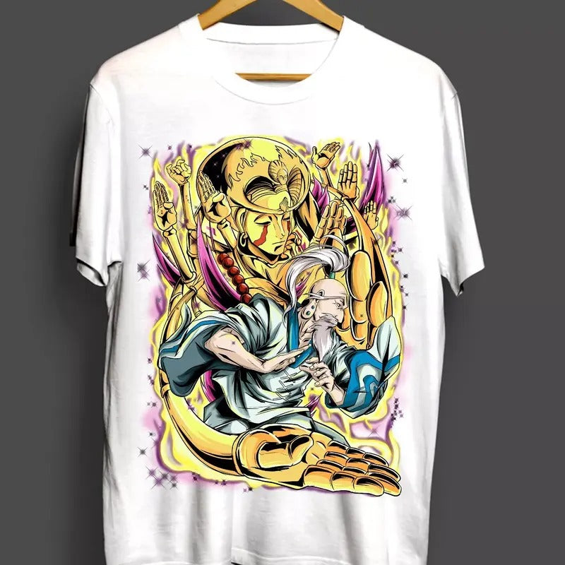 Isaac Netero Hunter X Manga Strip Anime Japanese All - Adult & Kids T-Shirts, Sweatshirts & Hoodies apparel design preview 1