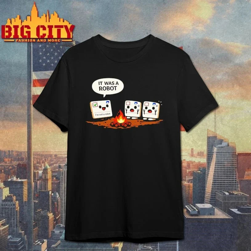 It Was A Robot I’m not - Adult & Kids T-Shirts, Sweatshirts & Hoodies apparel design preview 1