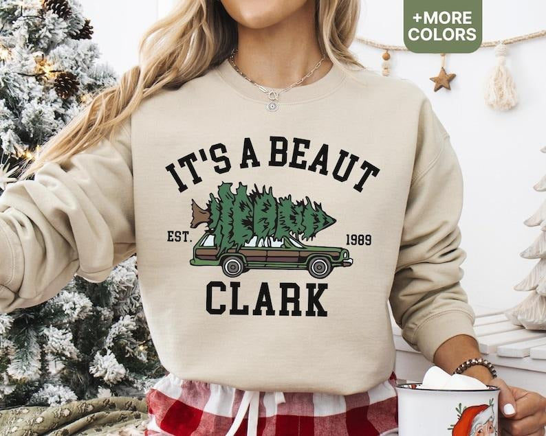 'S Beaut Clark Movie Funny Vacation Family Xmas - Adult & Kids T-Shirts, Sweatshirts & Hoodies apparel design preview 1
