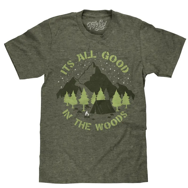 'S All Good Woods Green - Adult & Kids T-Shirts, Sweatshirts & Hoodies apparel design preview 1
