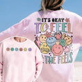 'S Okay Feel All Feels Mental Health Awareness - Adult & Kids T-Shirts, Sweatshirts & Hoodies apparel design preview 1
