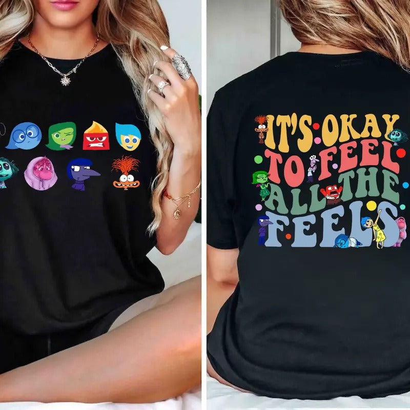 'S Okay Feel All Feels Teacher BCBA Para - Adult & Kids T-Shirts, Sweatshirts & Hoodies apparel design preview 1