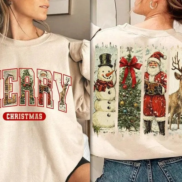 'S Most Time Year Santa Claus Merry Coquette Bow - Adult & Kids T-Shirts, Sweatshirts & Hoodies apparel design preview 1