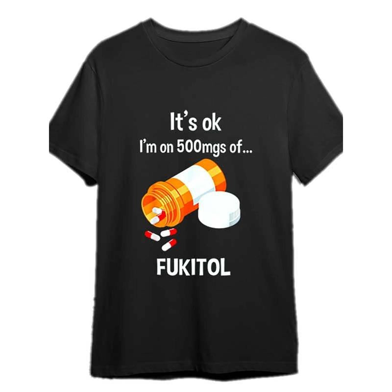 'S Okay I'M Wearing Fukito Fun Short Sleeved Printed - Adult & Kids T-Shirts, Sweatshirts & Hoodies apparel design preview 1