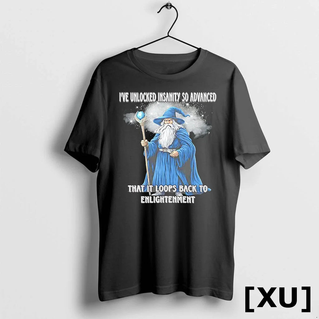Ive Unlocked Insanity So Advanced It Loops Back To - Adult & Kids T-Shirts, Sweatshirts & Hoodies apparel design preview 1