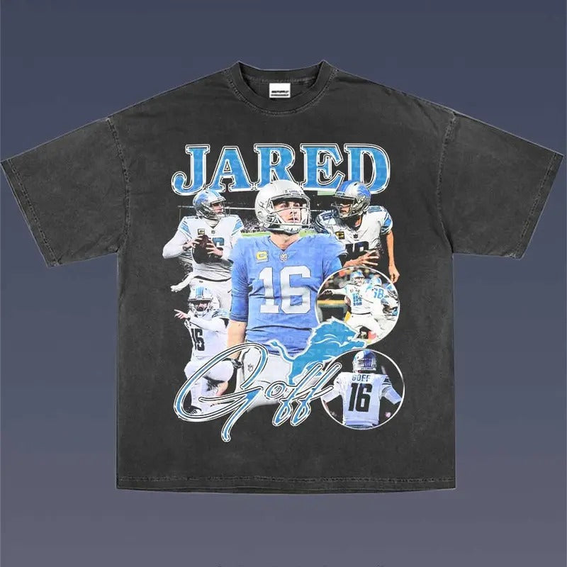 JARED GOFF 1.1 Soft Comfortable - Adult & Kids T-Shirts, Sweatshirts & Hoodies apparel design preview 1