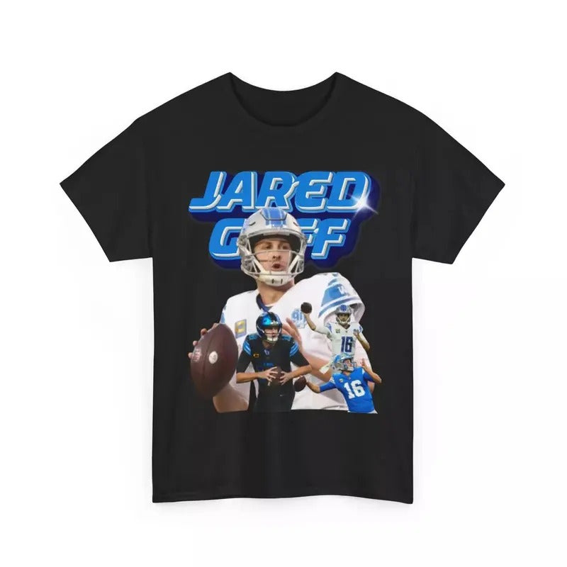 JARED GOFF Heavy Cotton Fan Vintage Sports - Adult & Kids T-Shirts, Sweatshirts & Hoodies apparel design preview 1