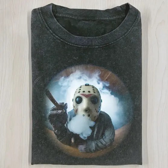 JASON VOORHEES 13th Horror Movie Character Funny - Adult & Kids T-Shirts, Sweatshirts & Hoodies apparel design preview 1