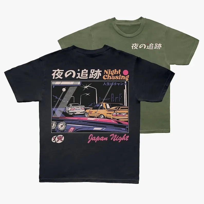 JDM Retro Cotton Comfort Casual - Adult & Kids T-Shirts, Sweatshirts & Hoodies apparel design preview 1