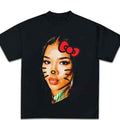 JHENE AIK0 Kitty Big Face Rap Hip Hop Fans Tropical - Adult & Kids T-Shirts, Sweatshirts & Hoodies apparel design preview 1