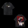 JJK Acid Washed Anime Streetwear Gym Toji Him Her - Adult & Kids T-Shirts, Sweatshirts & Hoodies apparel design preview 1