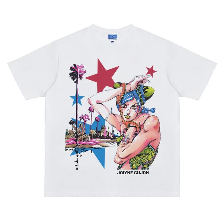 JOJO "Cujoh" Vintage Anime 100% Cotton Original Top - Adult & Kids T-Shirts, Sweatshirts & Hoodies apparel design preview 1