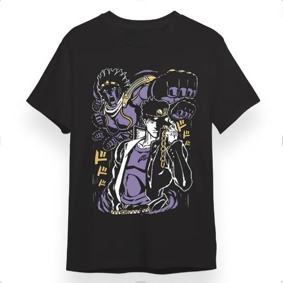 JOTARO ANIME FAN Menswear Top - Adult & Kids T-Shirts, Sweatshirts & Hoodies apparel design preview 1