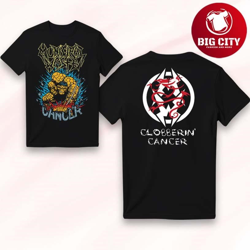 JSR Clobberin Cancer Two Sided - Adult & Kids T-Shirts, Sweatshirts & Hoodies apparel design preview 1