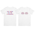 JUST HERE FIREWORKS COUPLE Cotton - Adult & Kids T-Shirts, Sweatshirts & Hoodies apparel design preview 1