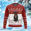 Jack Skellington Christmas Is Coming Ugly Christmas Sweater - Holiday Gift product image