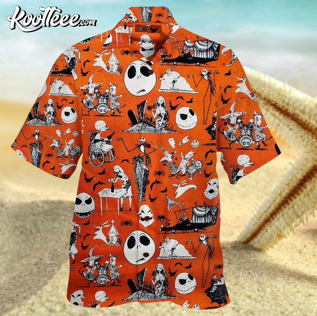 Jack Skellington Nightmare Before Christmas Halloween - Adult & Kids T-Shirts, Sweatshirts & Hoodies apparel design preview 1
