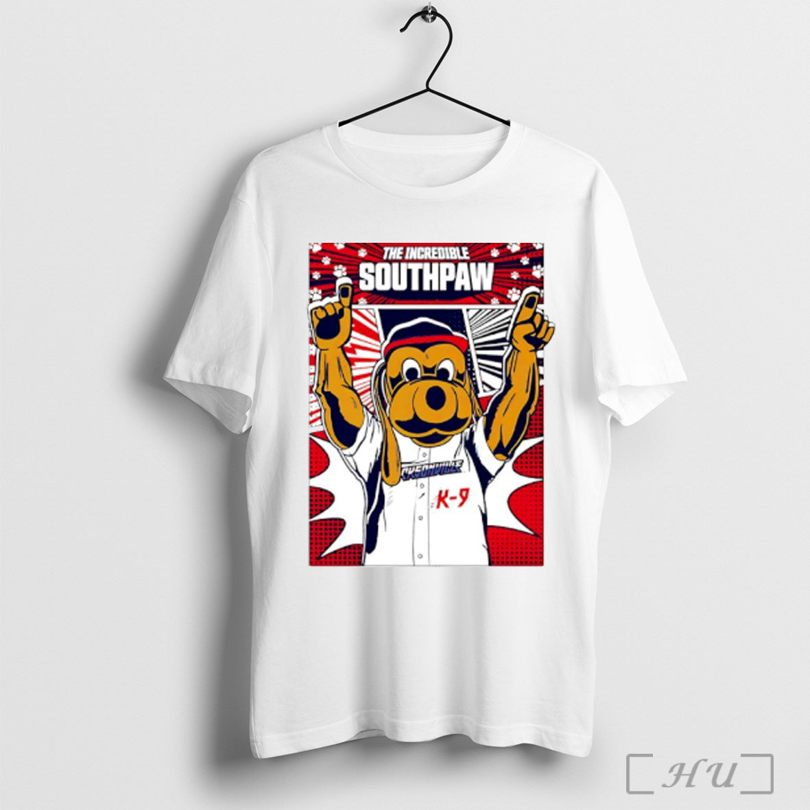 Jacksonville Jumbo Shrimp The Incredible Southpaw - Adult & Kids T-Shirts, Sweatshirts & Hoodies apparel design preview 1
