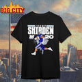 Jaden Shirden Monmouth Football NCAA Caricature - Adult & Kids T-Shirts, Sweatshirts & Hoodies apparel design preview 1