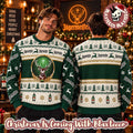 Jagermeister Big Deer Logo Golden Logo For Jagermeister Lover Ugly Christmas Sweater - Holiday Gift product image