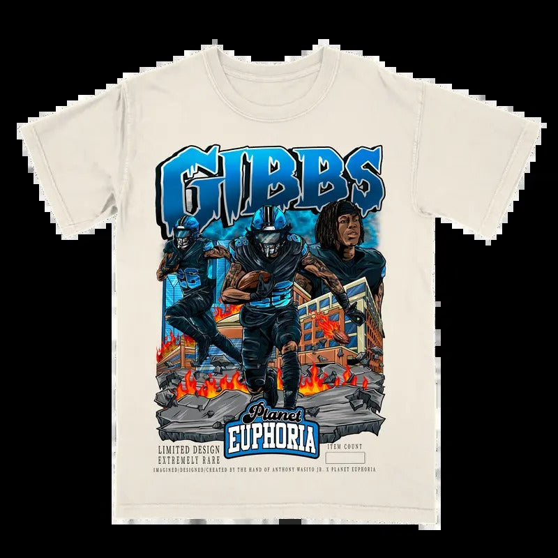 Jahmyr Gibbs V2 - Adult & Kids T-Shirts, Sweatshirts & Hoodies apparel design preview 1