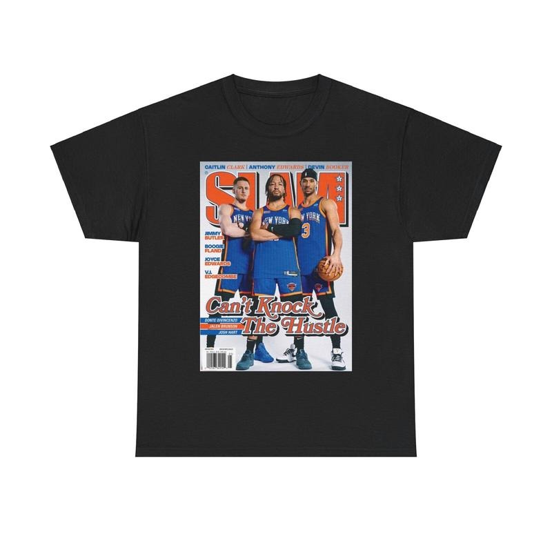 Jalen Brunson Josh Hart Donte Divincenzo New York - Adult & Kids T-Shirts, Sweatshirts & Hoodies apparel design preview 1
