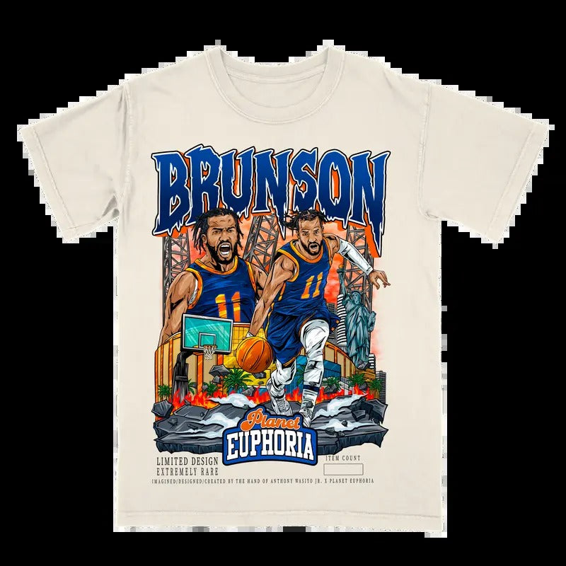 Jalen Brunson V3 Fan Casual Menswear - Adult & Kids T-Shirts, Sweatshirts & Hoodies apparel design preview 1