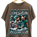 Jalen Hurts Football Black Crew Fans - Adult & Kids T-Shirts, Sweatshirts & Hoodies apparel design preview 1