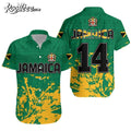 Jamaica Athletics Hawaiian - Adult & Kids T-Shirts, Sweatshirts & Hoodies apparel design preview 1